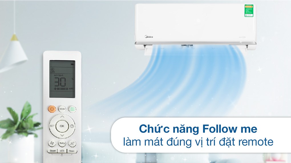 Máy lạnh MIDEA Inverter 2 HP MSAGA-18CRDN8